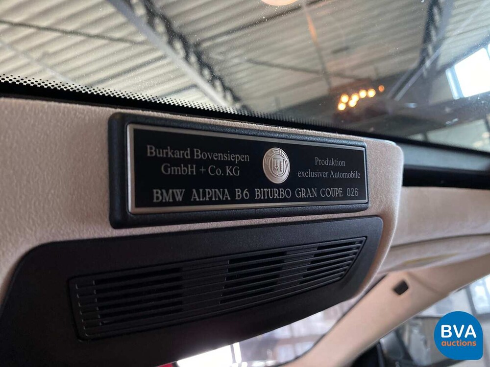 BMW ALPINA B6 Bi-turbo Gran Coupe 2014 540PK/730Nm F06 NL-kenteken