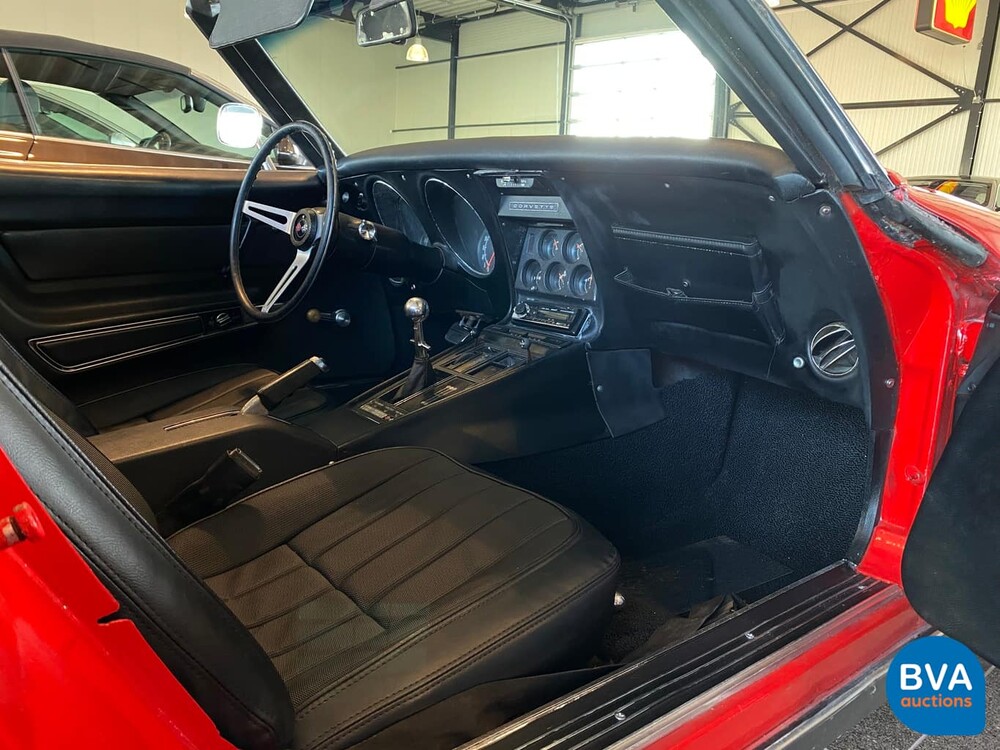 Chevrolet Corvette C3 Cabrio Chrom Stoßstange Cabriolet 1969.