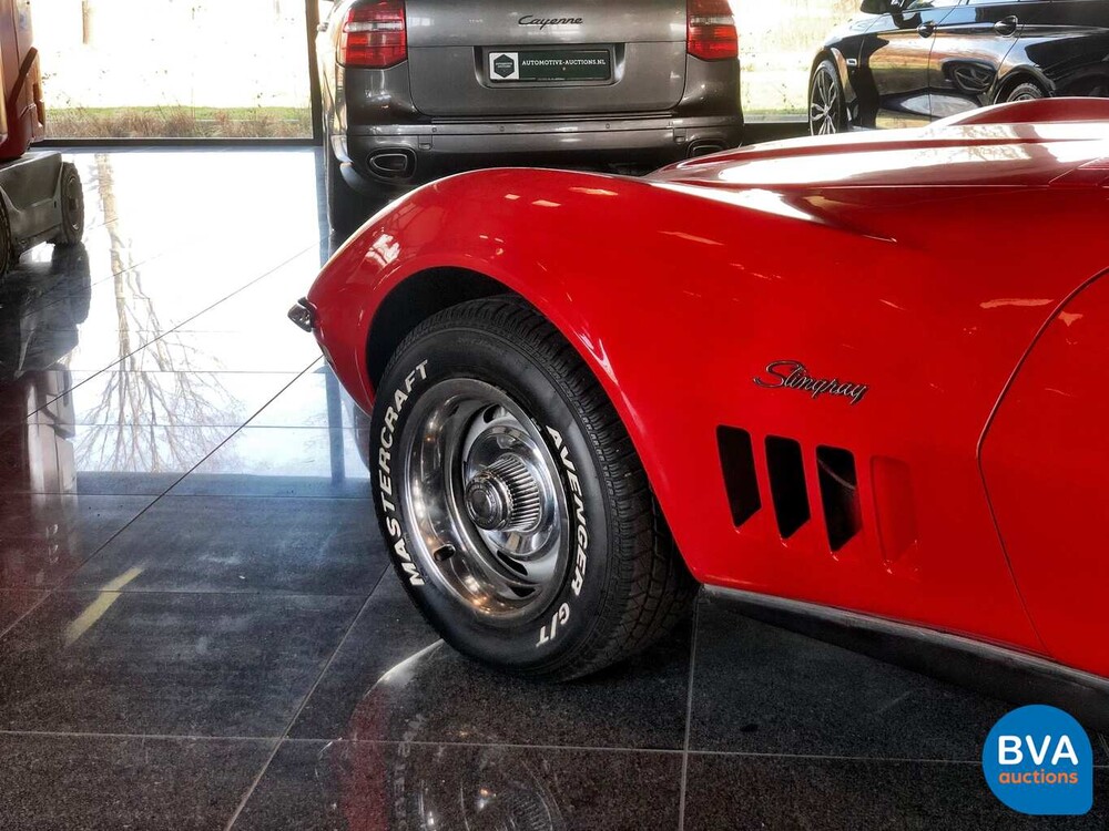 Chevrolet Corvette C3 Cabrio Chrom Stoßstange Cabriolet 1969.