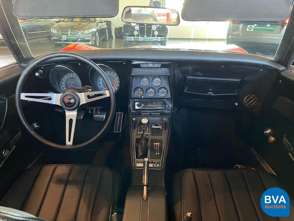 Chevrolet Corvette C3 Cabrio Chrom Stoßstange Cabriolet 1969.