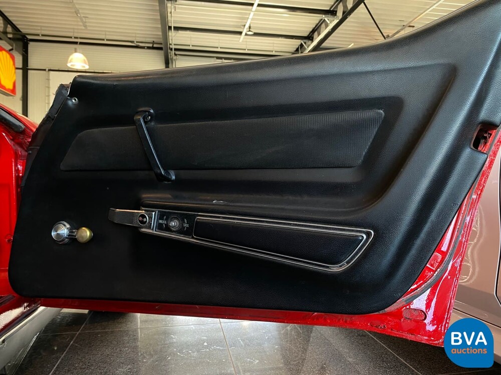 Chevrolet Corvette C3 Cabrio Chrom Stoßstange Cabriolet 1969.