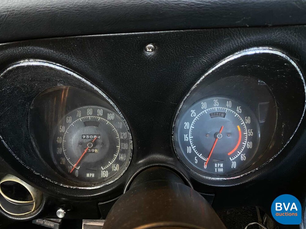 Chevrolet Corvette C3 Cabrio Chrom Stoßstange Cabriolet 1969.