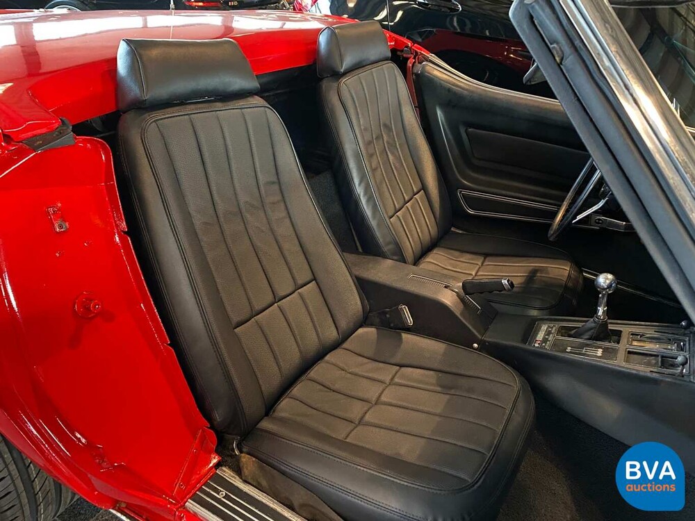 Chevrolet Corvette C3 Cabrio Chrom Stoßstange Cabriolet 1969.