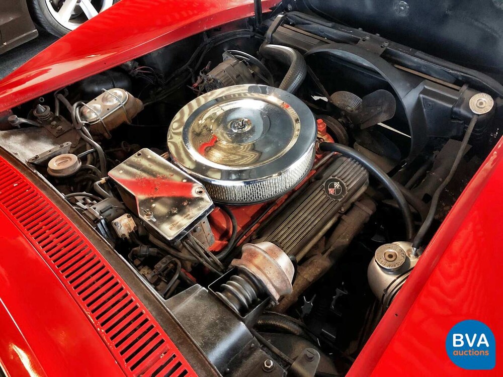 Chevrolet Corvette C3 Cabrio Chrom Stoßstange Cabriolet 1969.