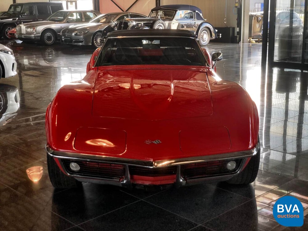 Chevrolet Corvette C3 Cabrio Chrom Stoßstange Cabriolet 1969.