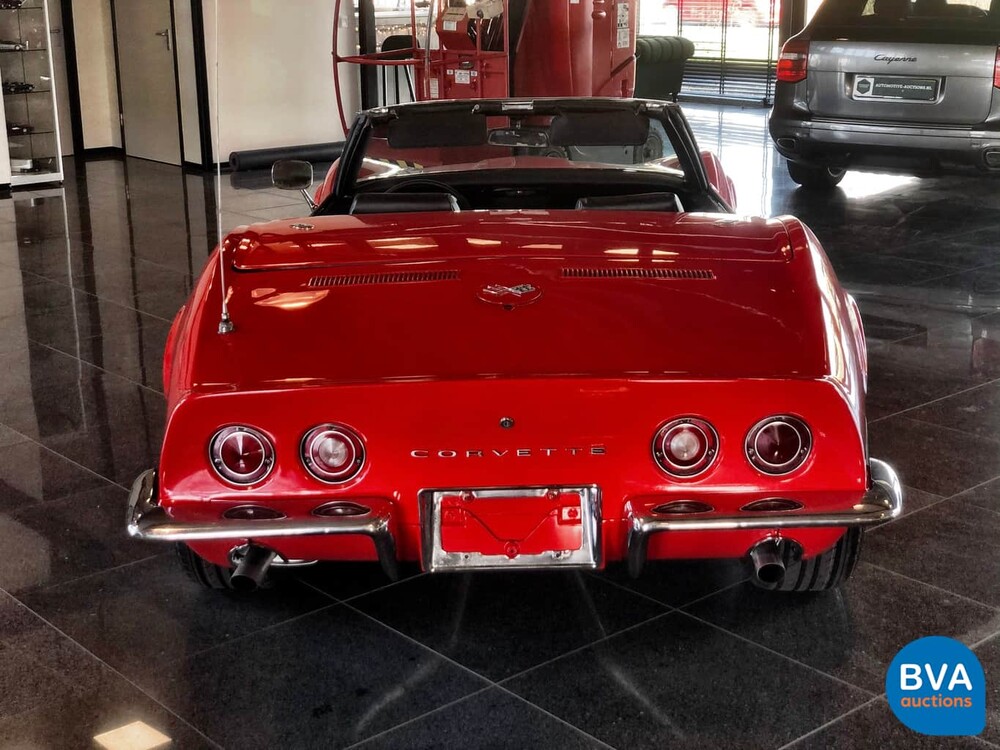 Chevrolet Corvette C3 Cabrio Chrom Stoßstange Cabriolet 1969.