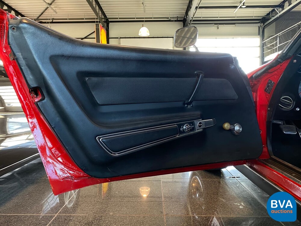 Chevrolet Corvette C3 Cabrio Chrom Stoßstange Cabriolet 1969.