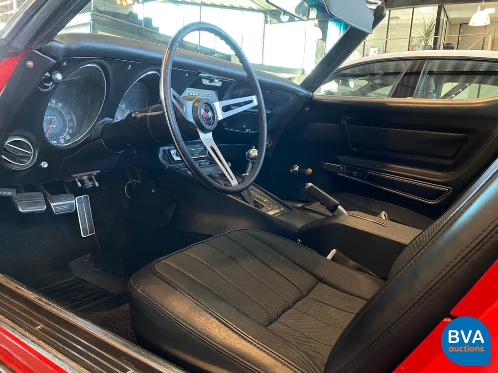 Chevrolet Corvette C3 Cabrio Chrom Stoßstange Cabriolet 1969.