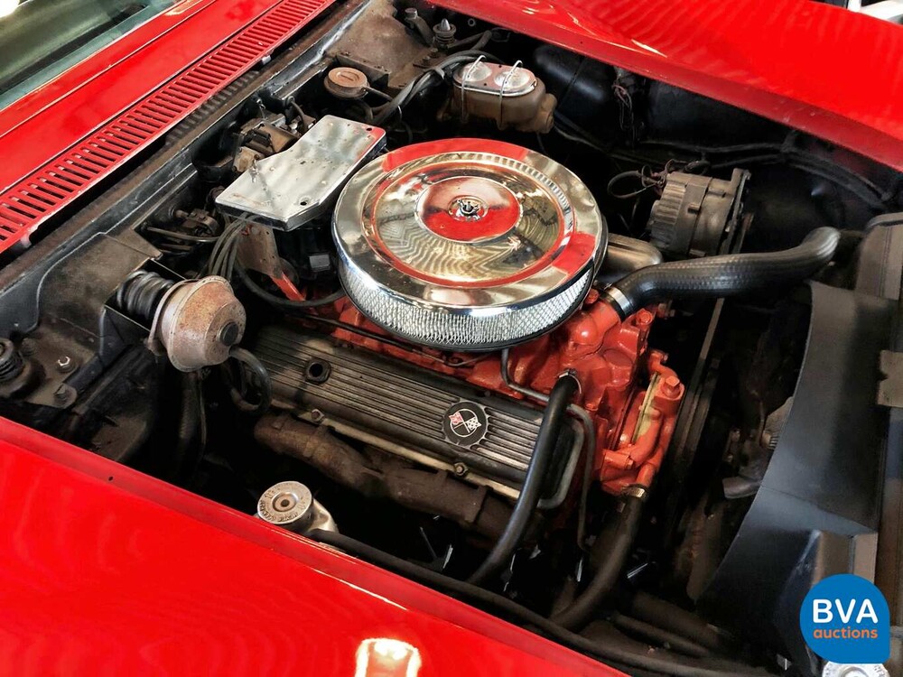 Chevrolet Corvette C3 Cabrio Chrom Stoßstange Cabriolet 1969.