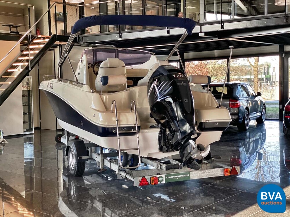 Prins 620 console boot 175pk Mercury Verado 2006, 43-74-YL