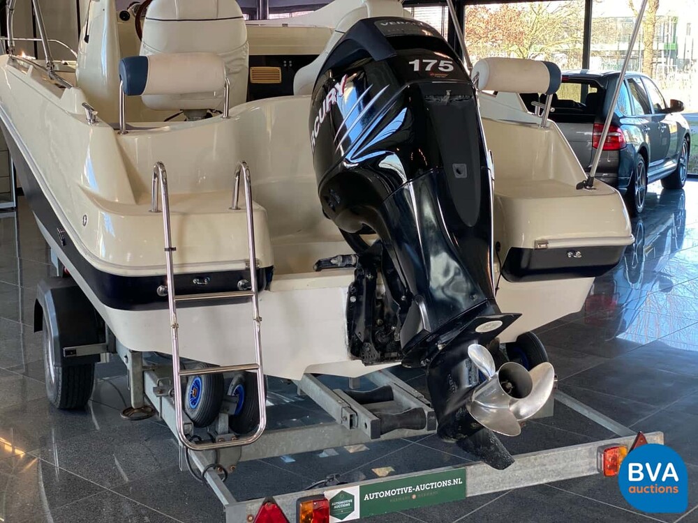 Prins 620 console boot 175pk Mercury Verado 2006, 43-74-YL