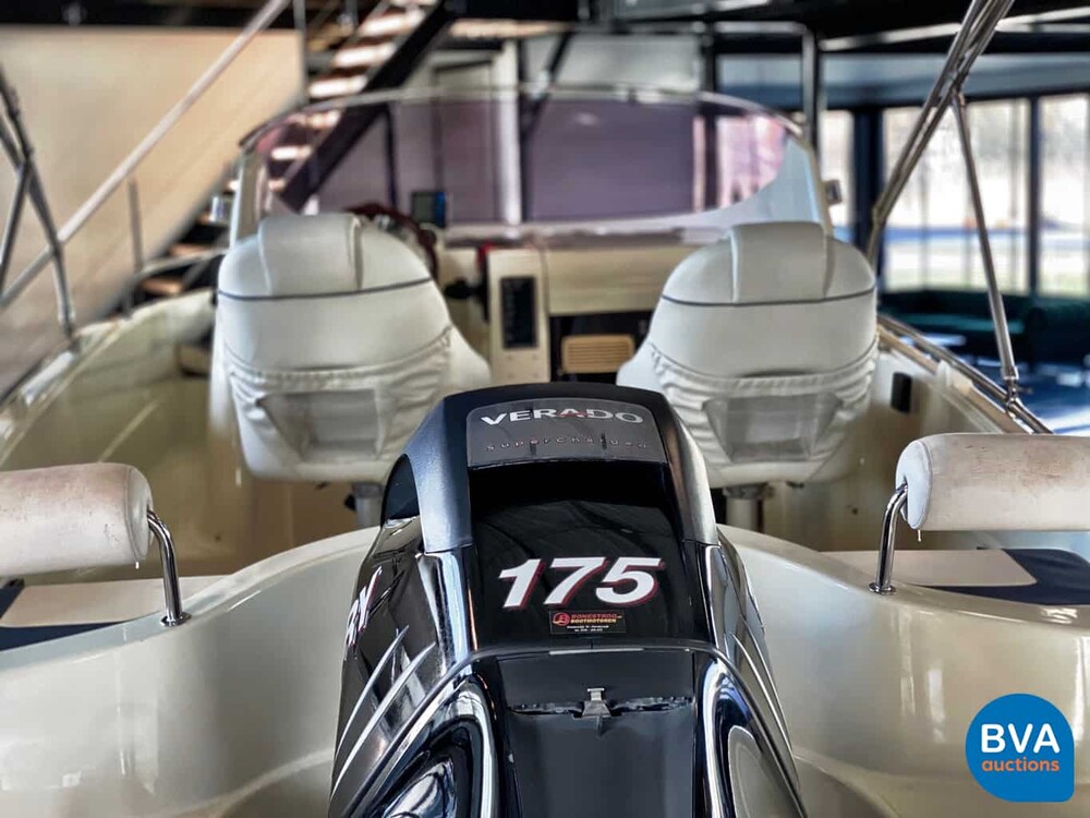 Prins 620 console boot 175pk Mercury Verado 2006, 43-74-YL