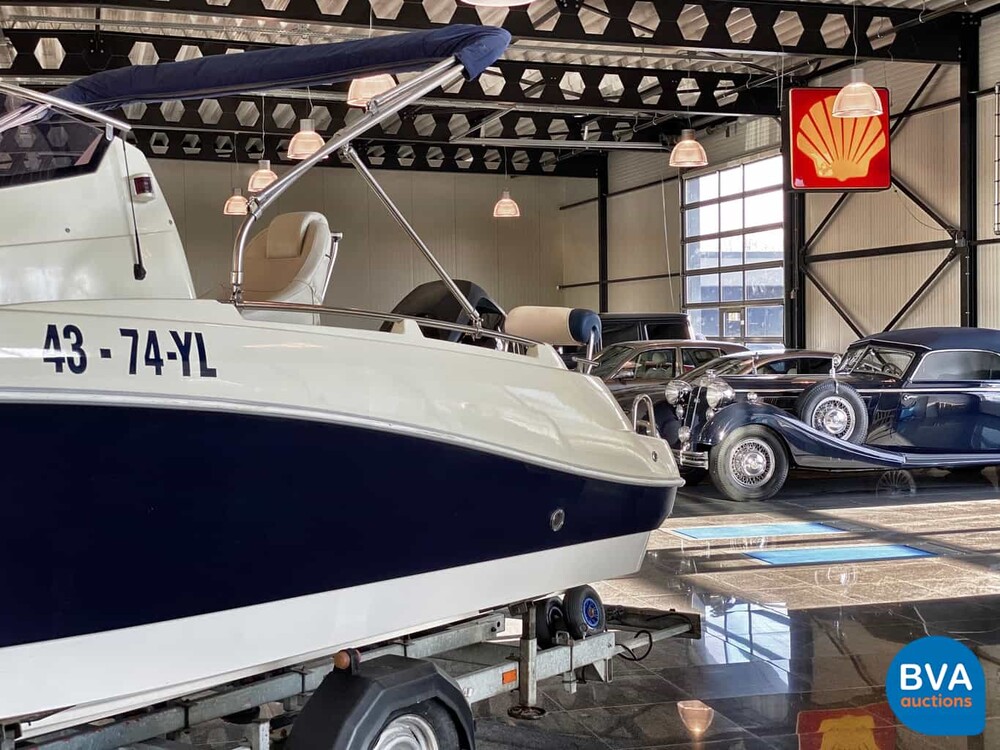 Prins 620 console boot 175pk Mercury Verado 2006, 43-74-YL