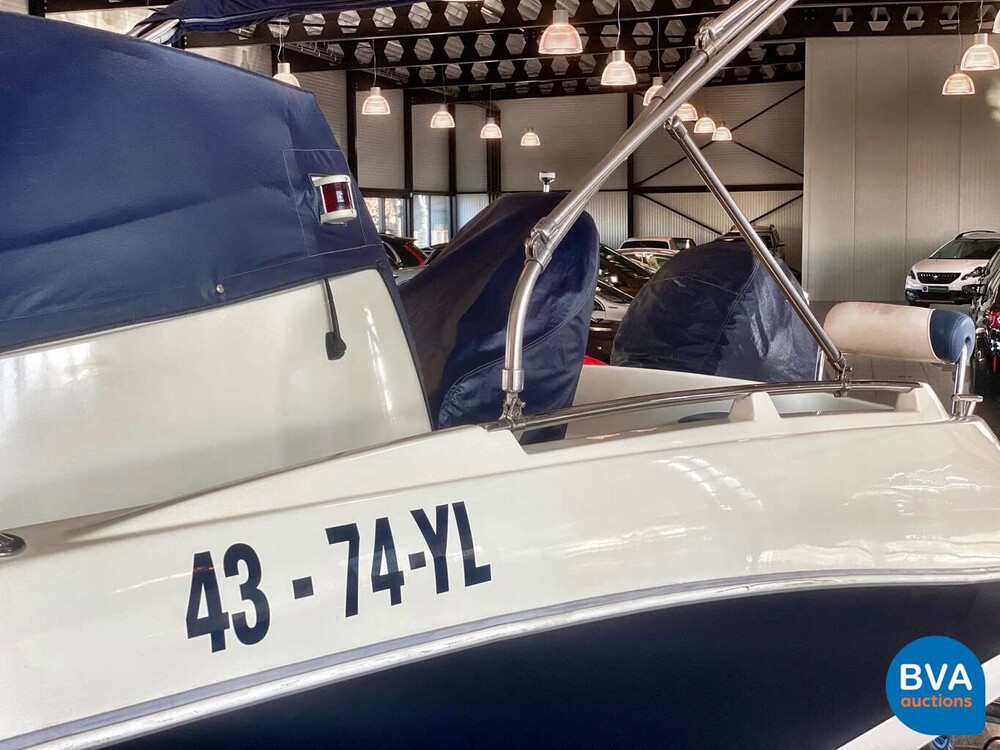 Prins 620 console boot 175pk Mercury Verado 2006, 43-74-YL