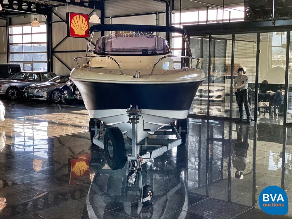 Prins 620 console boot 175pk Mercury Verado 2006, 43-74-YL