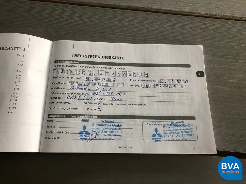 Mitsubishi Outlander 2.0 PHEV BE X-Line 203 PS 2015, JS-312-N.