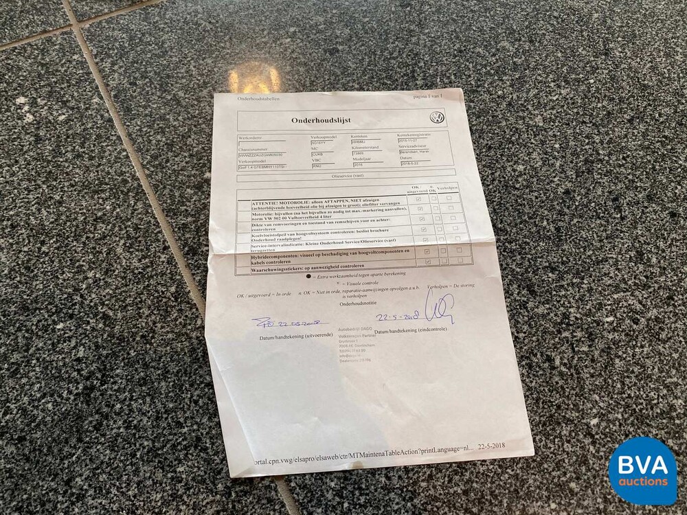 Volkswagen Golf 1.4 TSI GTE 204hp -Original NL- 2015, HH-688-J.