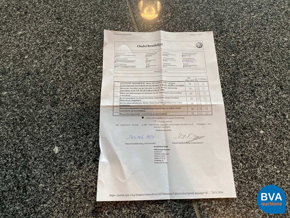 Volkswagen Golf 1.4 TSI GTE 204hp -Original NL- 2015, HH-688-J.