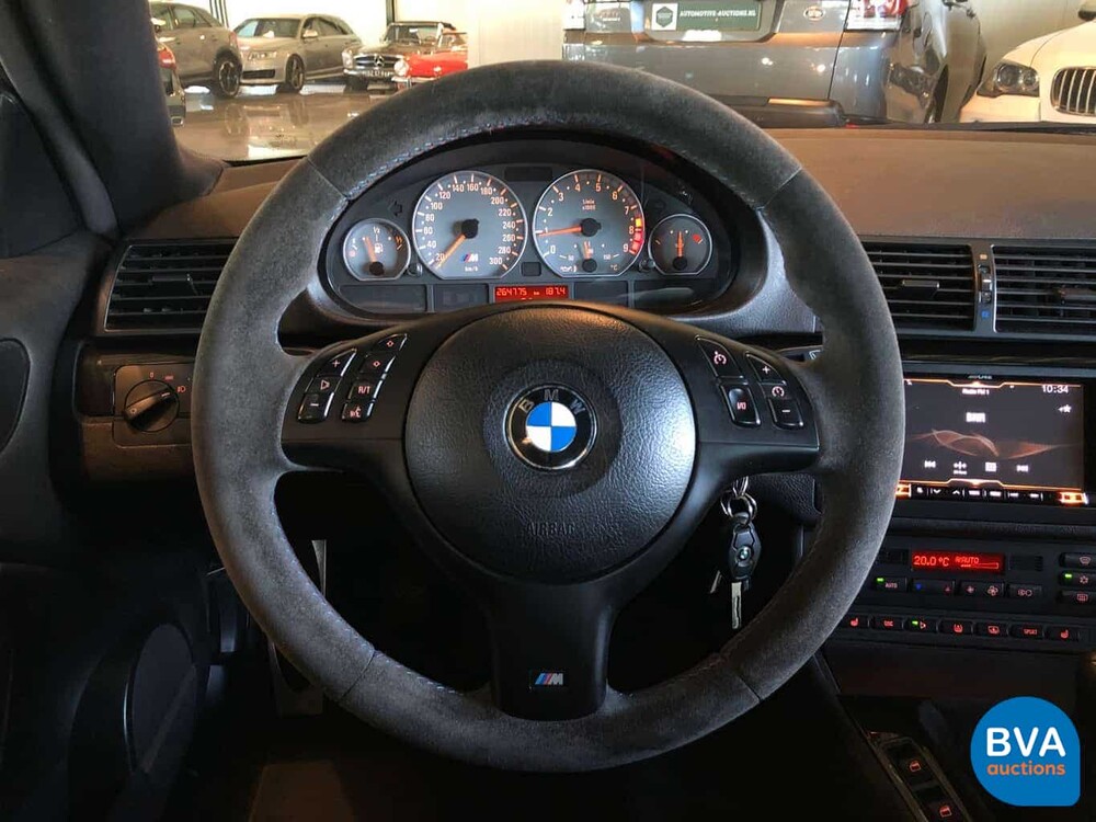 BMW M3 E46 Coupe 3.2 Handgeschakeld Orgineel NL 343pk, 30-GV-BX