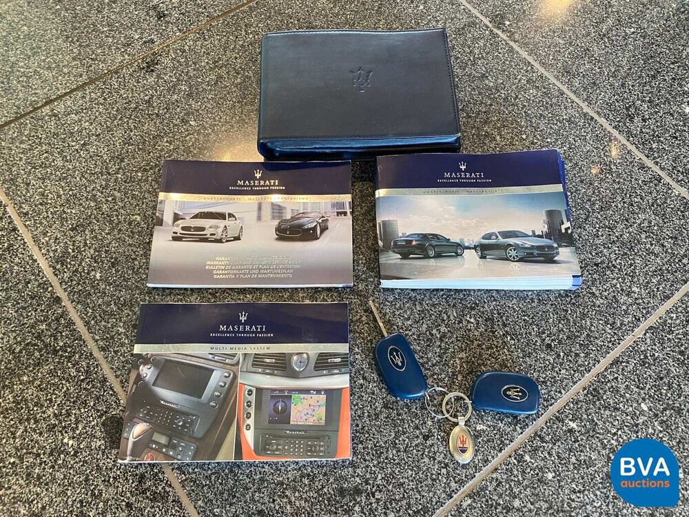 Maserati Quattroporte 4.2 Sport GT 401hp ZF-Automatic Facelift -Original NL- 2008, 39-HBR-5.