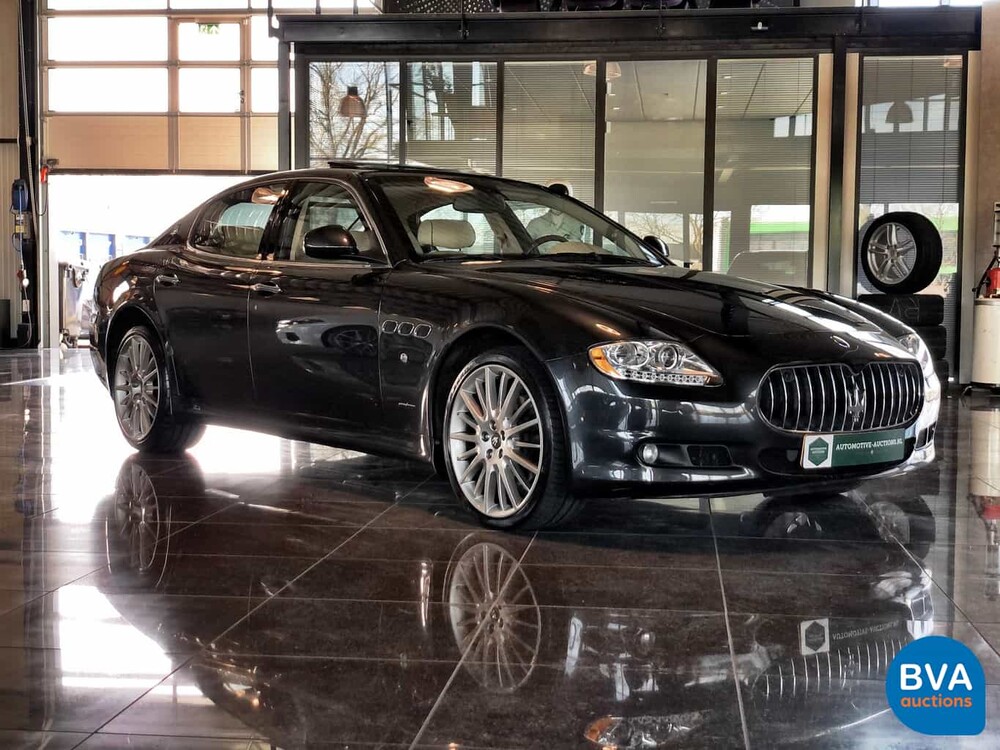 Maserati Quattroporte 4.2 Sport GT 401hp ZF-Automatic Facelift -Original NL- 2008, 39-HBR-5.