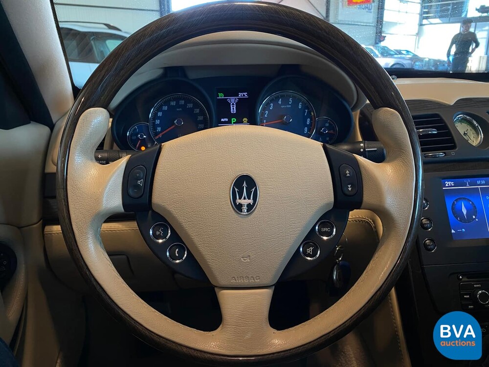 Maserati Quattroporte 4.2 Sport GT 401hp ZF-Automatic Facelift -Original NL- 2008, 39-HBR-5.