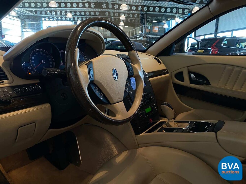 Maserati Quattroporte 4.2 Sport GT 401hp ZF-Automatic Facelift -Original NL- 2008, 39-HBR-5.