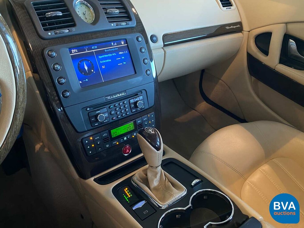 Maserati Quattroporte 4.2 Sport GT 401hp ZF-Automatic Facelift -Original NL- 2008, 39-HBR-5.
