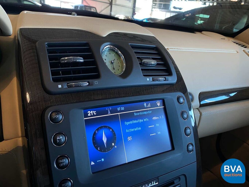 Maserati Quattroporte 4.2 Sport GT 401hp ZF-Automatic Facelift -Original NL- 2008, 39-HBR-5.