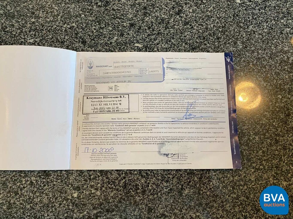 Maserati Quattroporte 4.2 Sport GT 401hp ZF-Automatic Facelift -Original NL- 2008, 39-HBR-5.