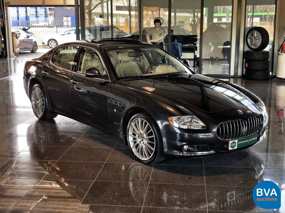 Maserati Quattroporte 4.2 Sport GT 401hp ZF-Automatic Facelift -Original NL- 2008, 39-HBR-5.
