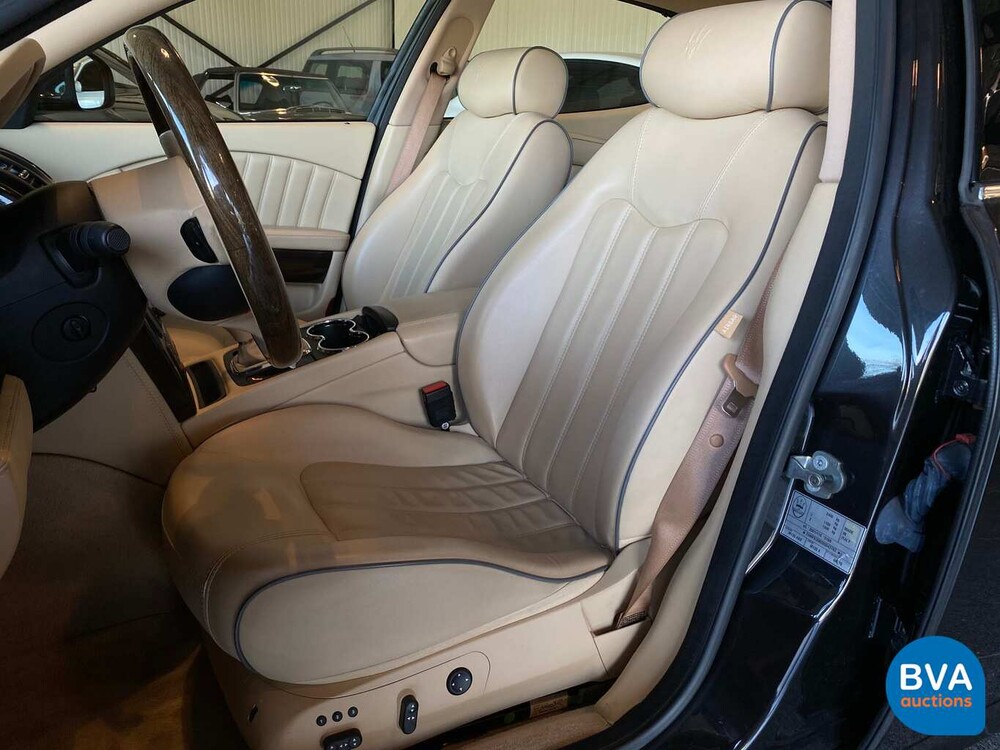 Maserati Quattroporte 4.2 Sport GT 401hp ZF-Automatic Facelift -Original NL- 2008, 39-HBR-5.