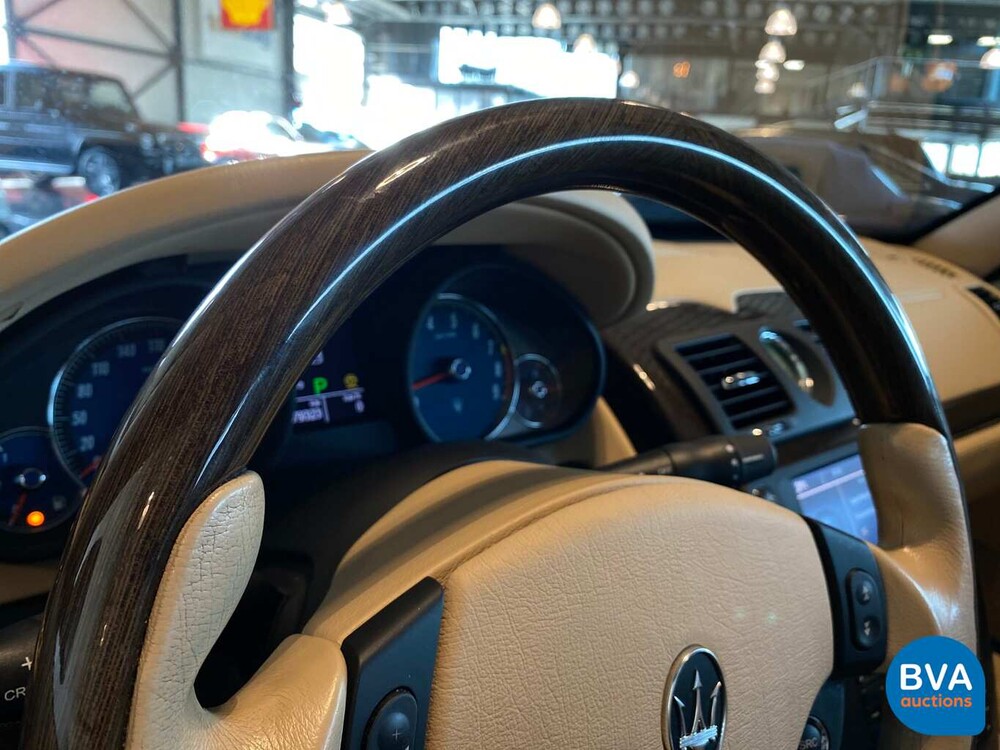 Maserati Quattroporte 4.2 Sport GT 401hp ZF-Automatic Facelift -Original NL- 2008, 39-HBR-5.