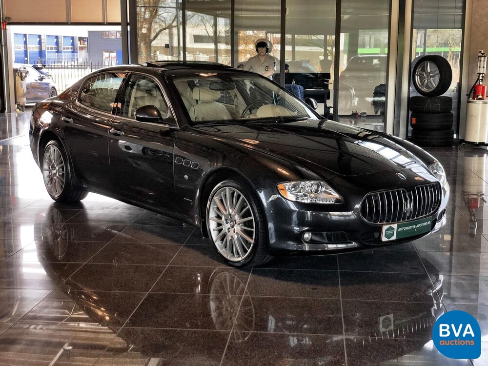 Maserati Quattroporte 4.2 Sport GT 401hp ZF-Automatic Facelift -Original NL- 2008, 39-HBR-5.