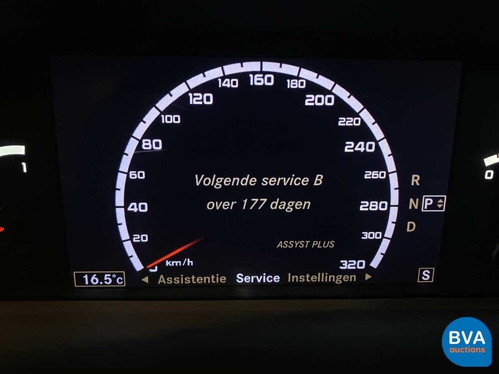 Mercedes-Benz S63 AMG Lang 525pk S-klasse 2009, J-410-JK