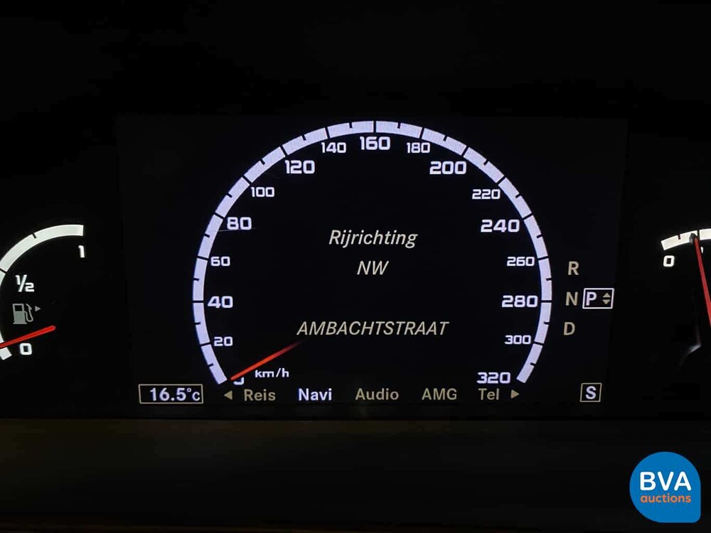 Mercedes-Benz S63 AMG Lang 525pk S-klasse 2009, J-410-JK