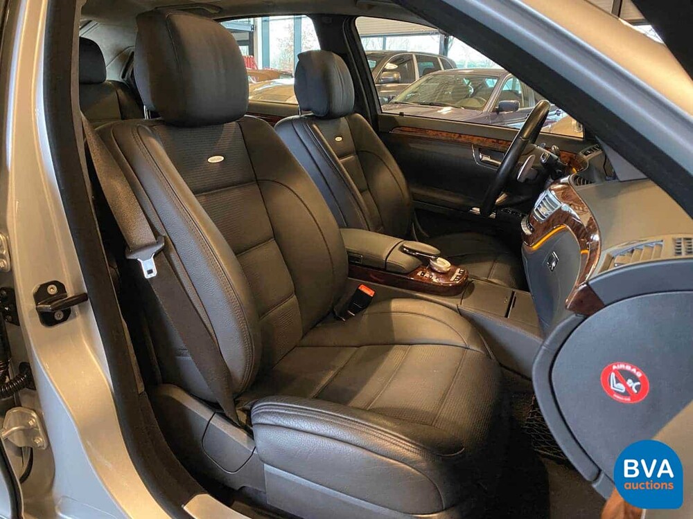 Mercedes-Benz S63 AMG Lang 525pk S-klasse 2009, J-410-JK