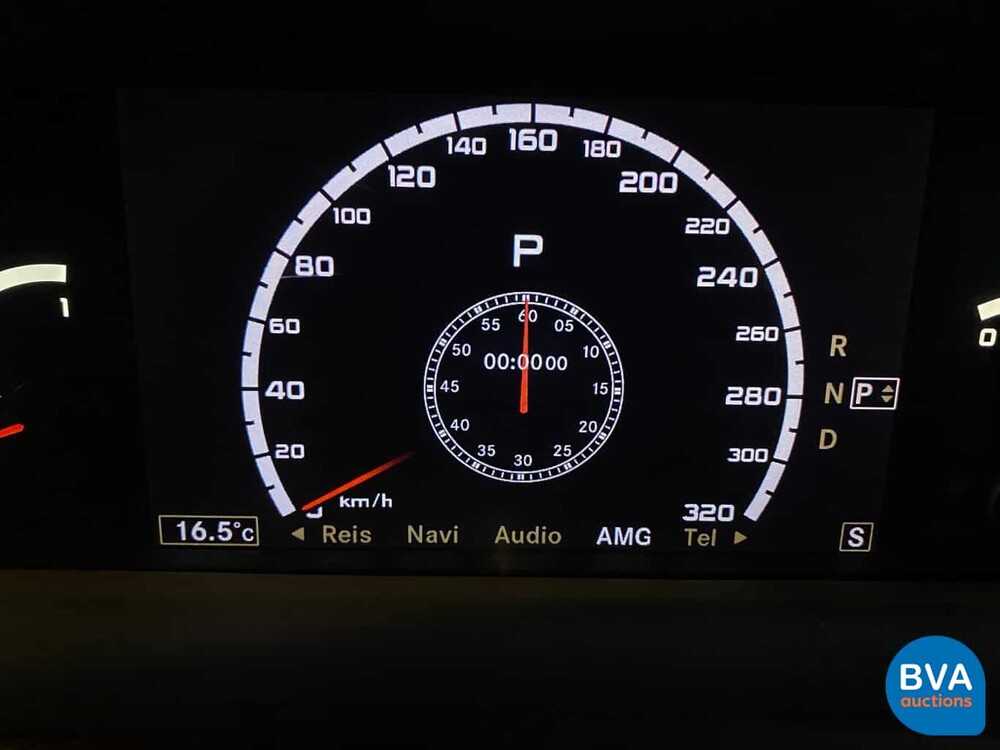 Mercedes-Benz S63 AMG Lang 525pk S-klasse 2009, J-410-JK