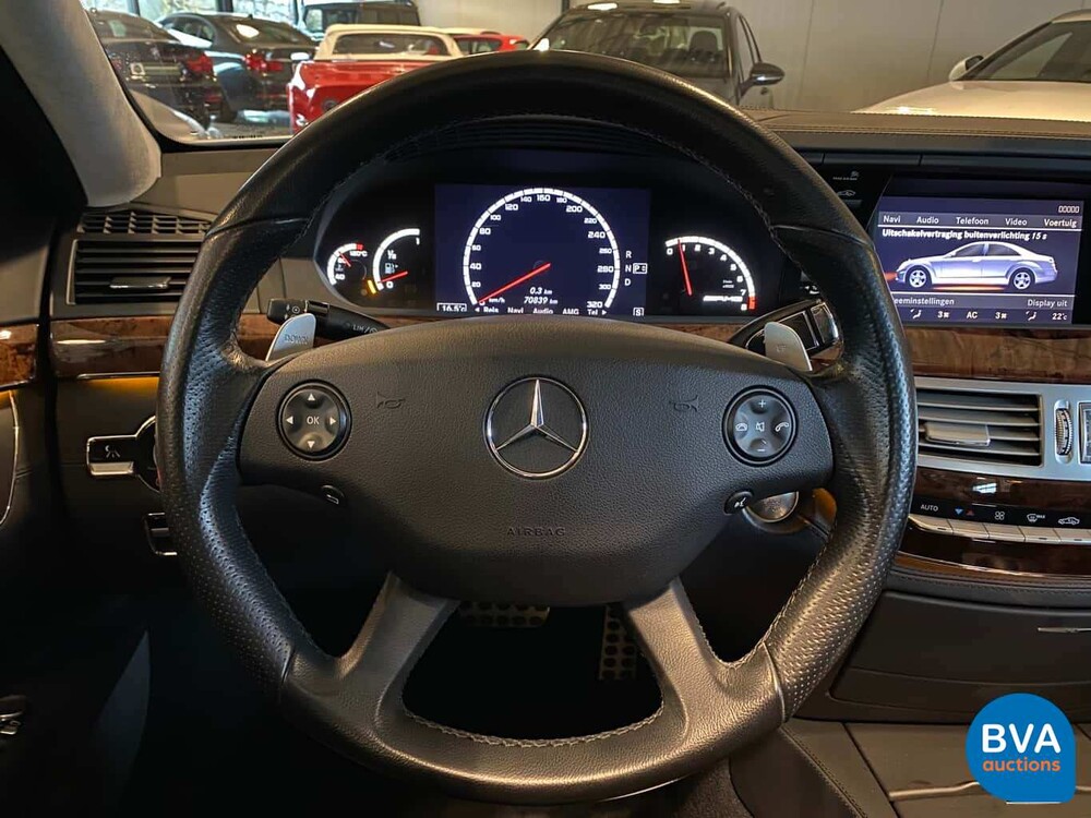 Mercedes-Benz S63 AMG Lang 525pk S-klasse 2009, J-410-JK