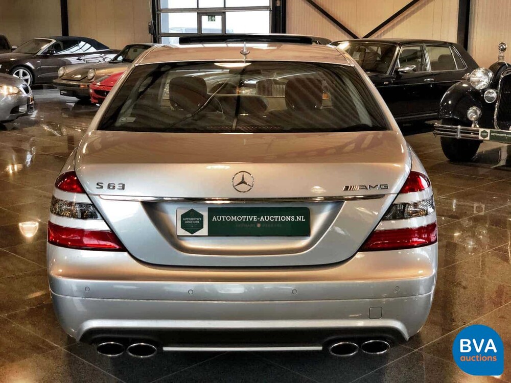 Mercedes-Benz S63 AMG Lang 525pk S-klasse 2009, J-410-JK