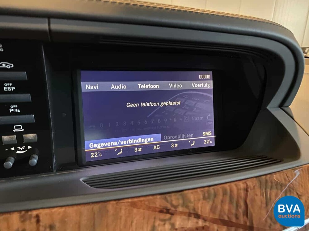 Mercedes-Benz S63 AMG Lang 525pk S-klasse 2009, J-410-JK