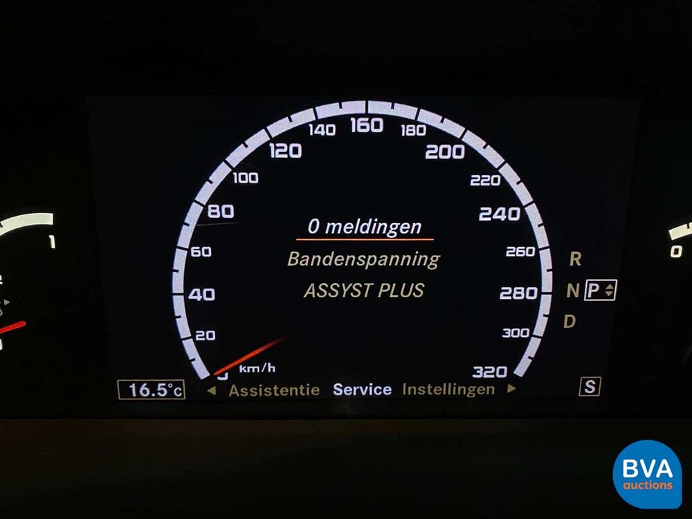 Mercedes-Benz S63 AMG Lang 525pk S-klasse 2009, J-410-JK