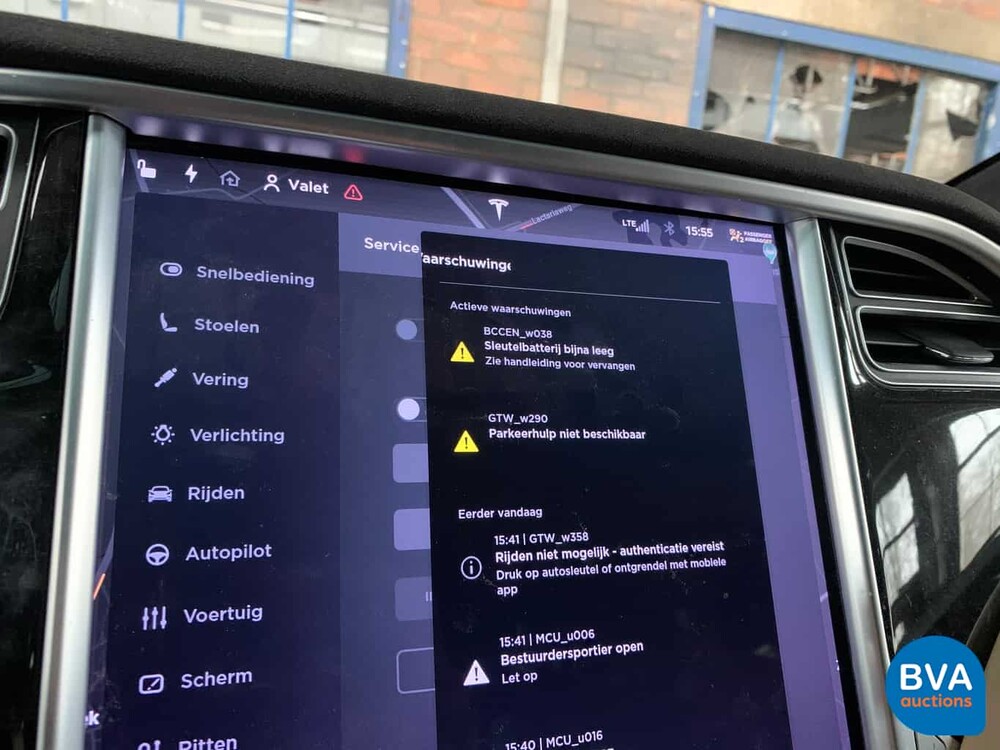 Tesla Model X 90D Base 6-Persoons -4% bijtelling- 428pk 2016 -Origineel NL-, KK-837-K