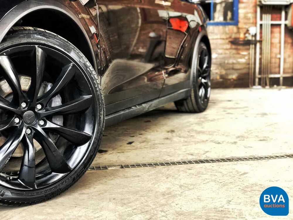 Tesla Model X 90D Base 6-Persoons -4% bijtelling- 428pk 2016 -Origineel NL-, KK-837-K