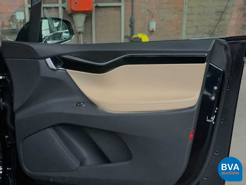 Tesla Model X 90D Base 6-Persoons -4% bijtelling- 428pk 2016 -Origineel NL-, KK-837-K