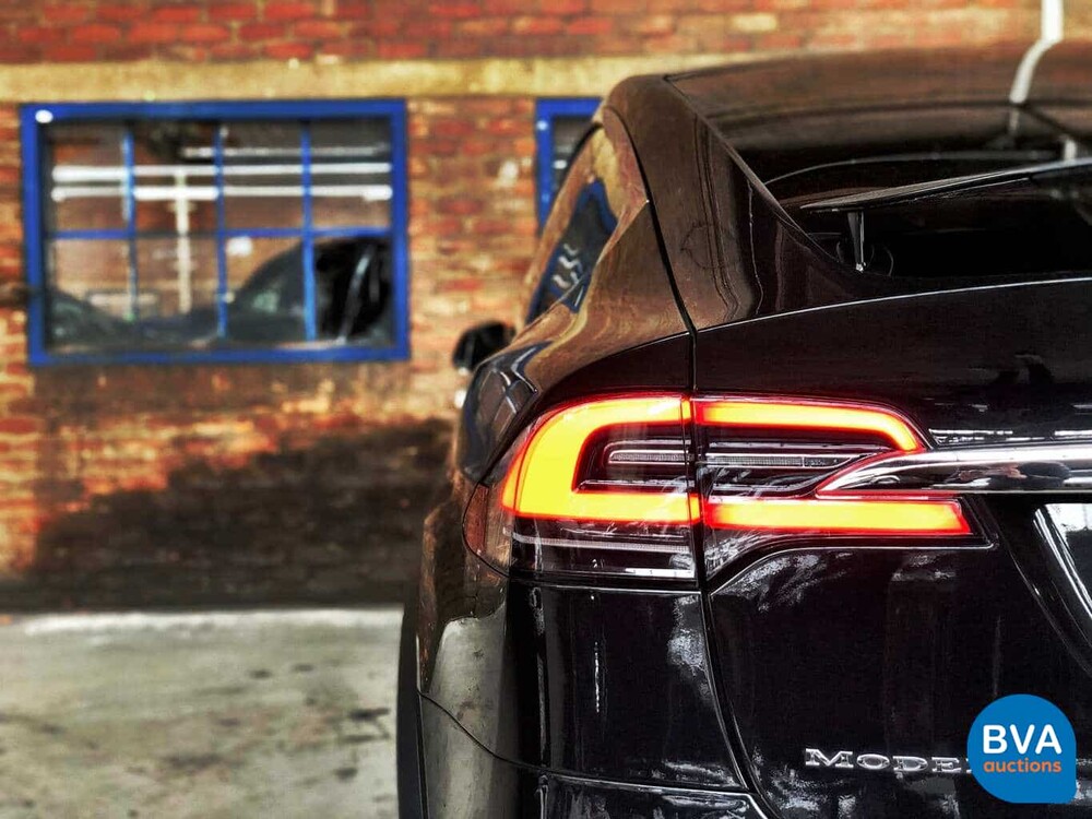 Tesla Model X 90D Base 6-Persoons -4% bijtelling- 428pk 2016 -Origineel NL-, KK-837-K