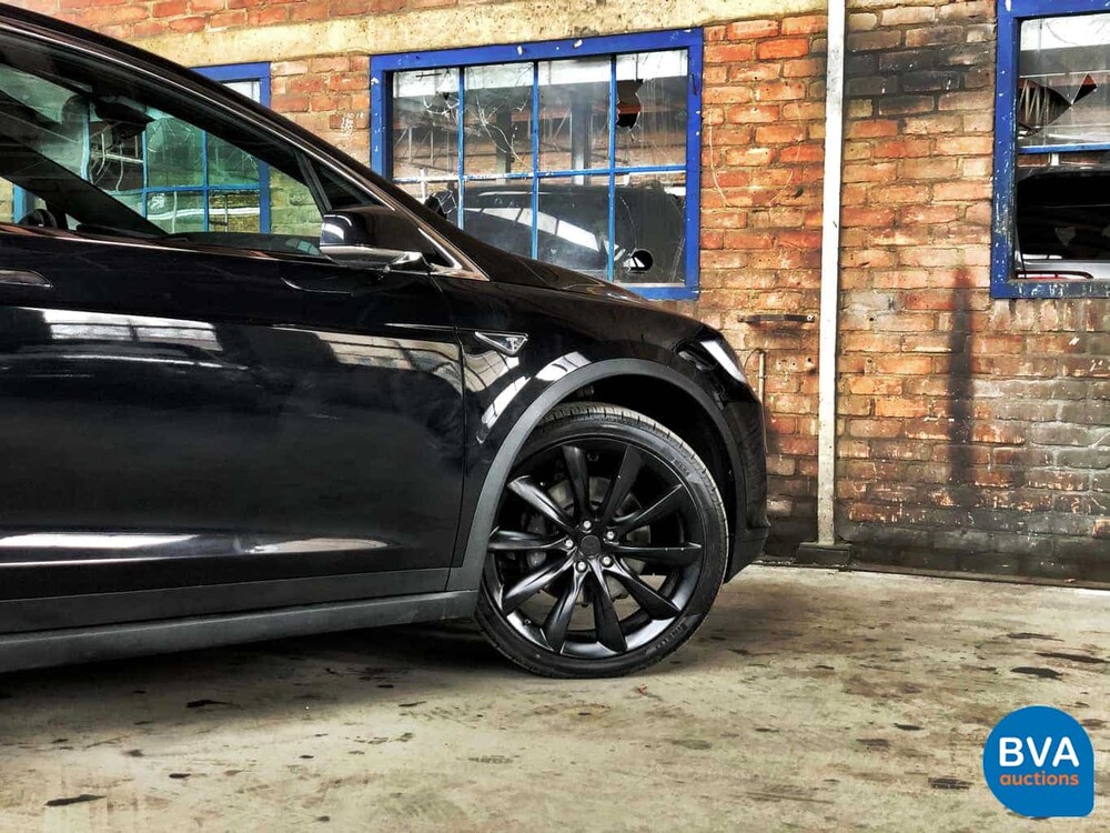 Tesla Model X 90D Base 6-Persoons -4% bijtelling- 428pk 2016 -Origineel NL-, KK-837-K