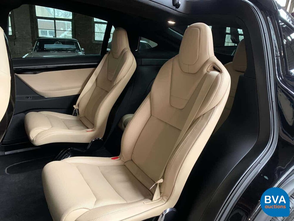 Tesla Model X 90D Base 6-Persoons -4% bijtelling- 428pk 2016 -Origineel NL-, KK-837-K