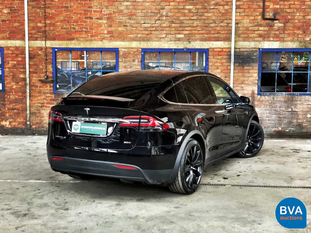 Tesla Model X 90D Base 6-Persoons -4% bijtelling- 428pk 2016 -Origineel NL-, KK-837-K
