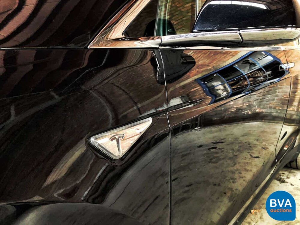 Tesla Model X 90D Base 6-Persoons -4% bijtelling- 428pk 2016 -Origineel NL-, KK-837-K